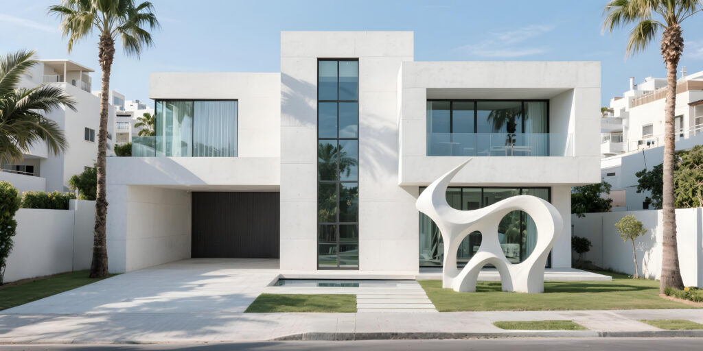 modern-white-villa-with-sculpture-palm-trees
